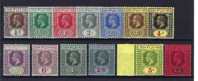 Image of Fiji SG 125/37a UMM British Commonwealth Stamp